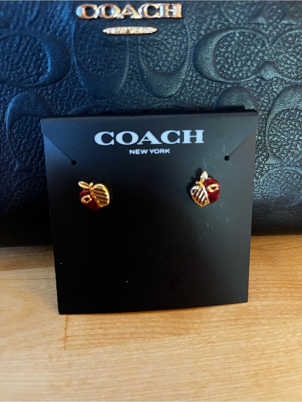 COACH Apple Earrings